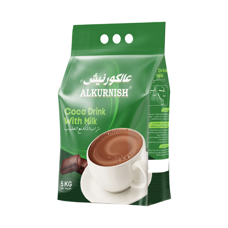 منتج كاكاو مع الحليب 5كغ بنكهة عالية الجودة مع تغليف محكم