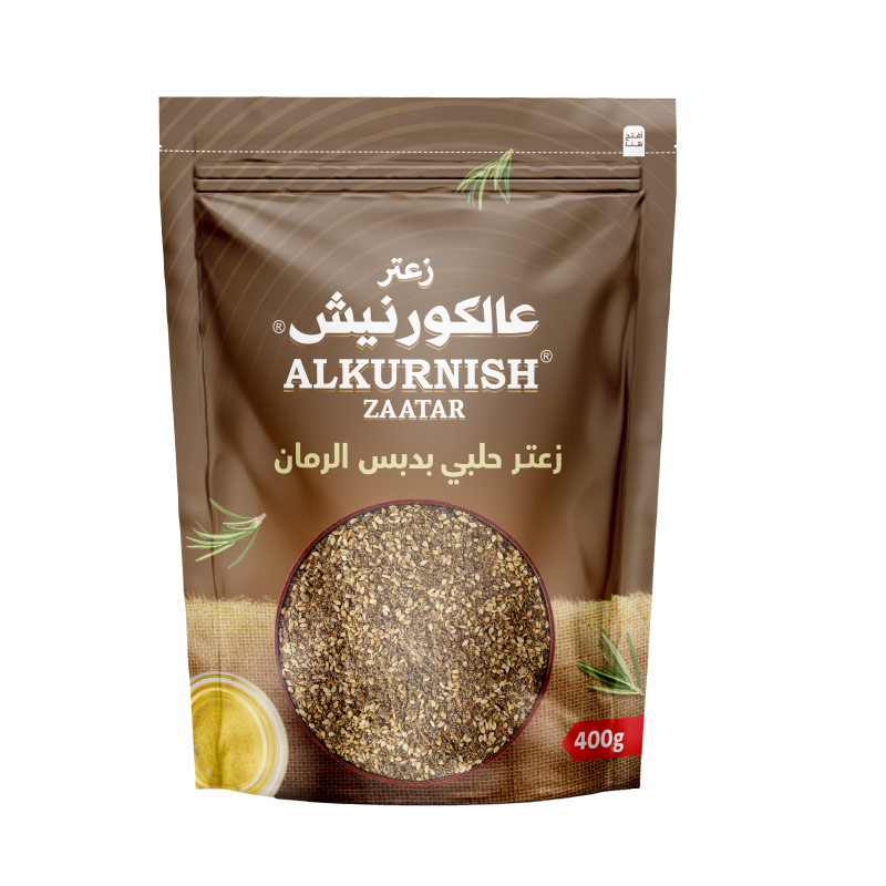 Product Pomegranate molasses zaatar 400g with high-quality flavor and airtight packaging